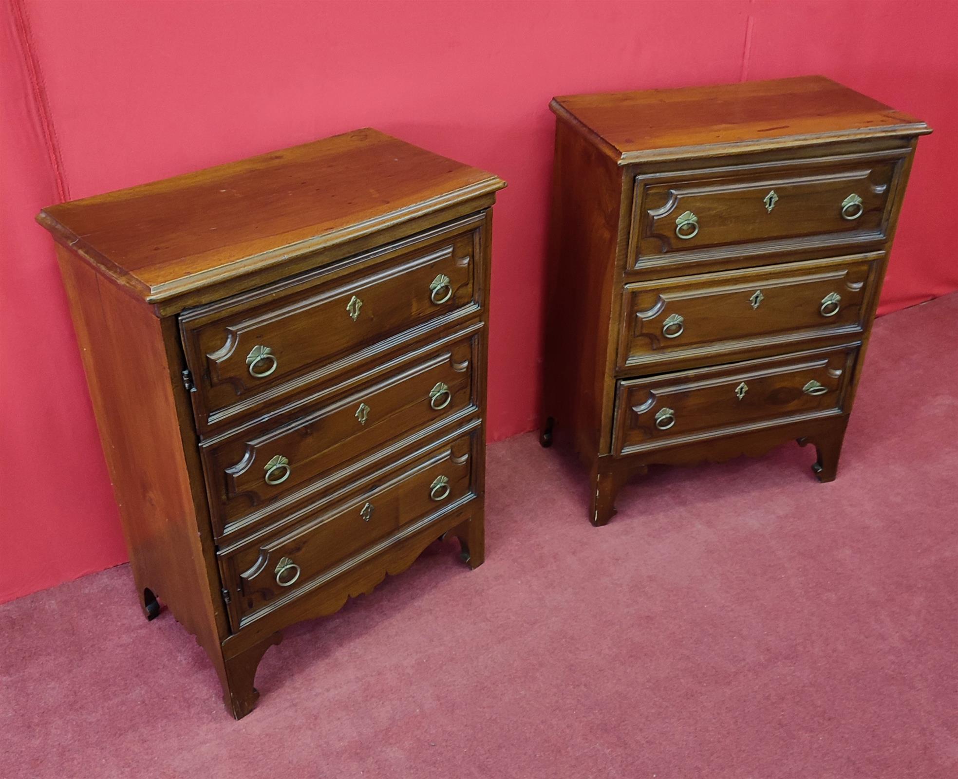 Pair of Emilian bedside tables