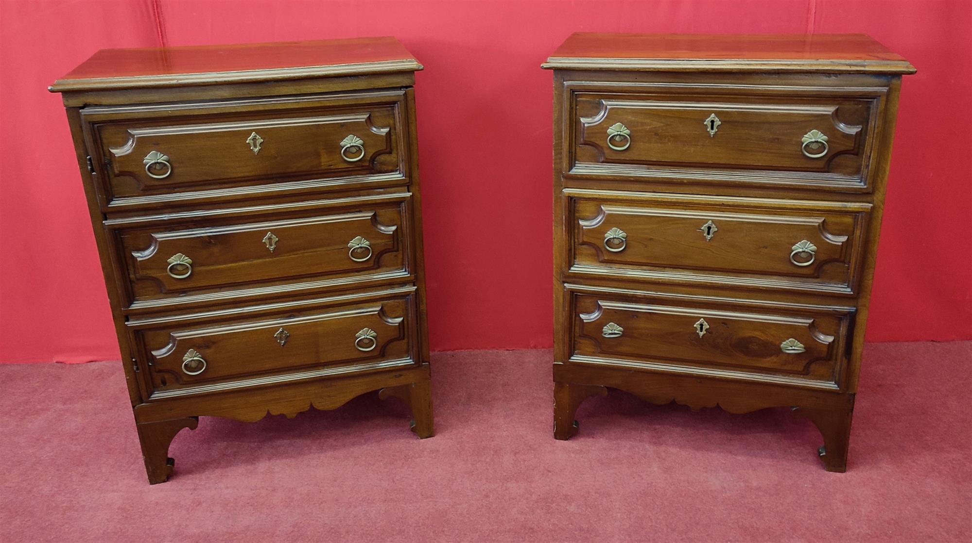 Pair of Emilian bedside tables