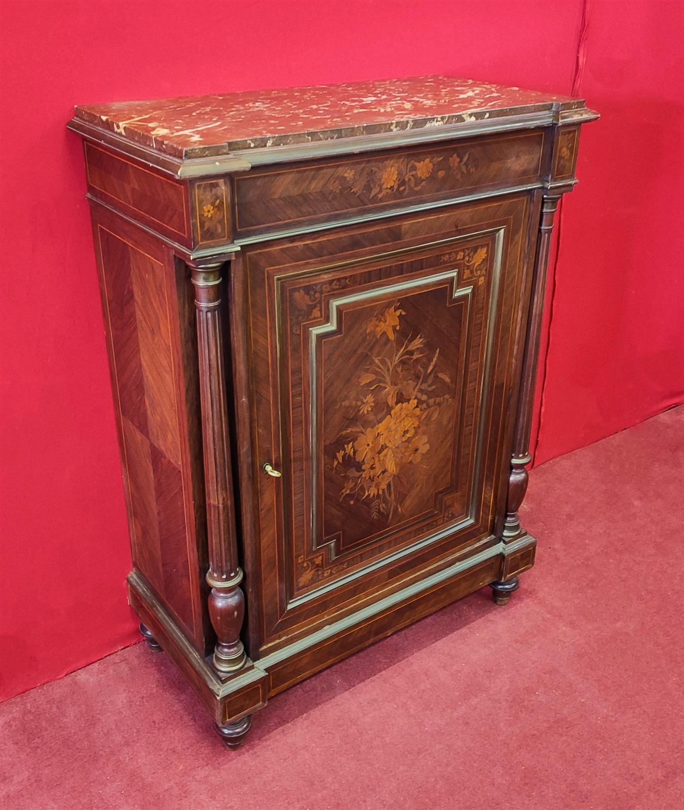 Small inlaid sideboard