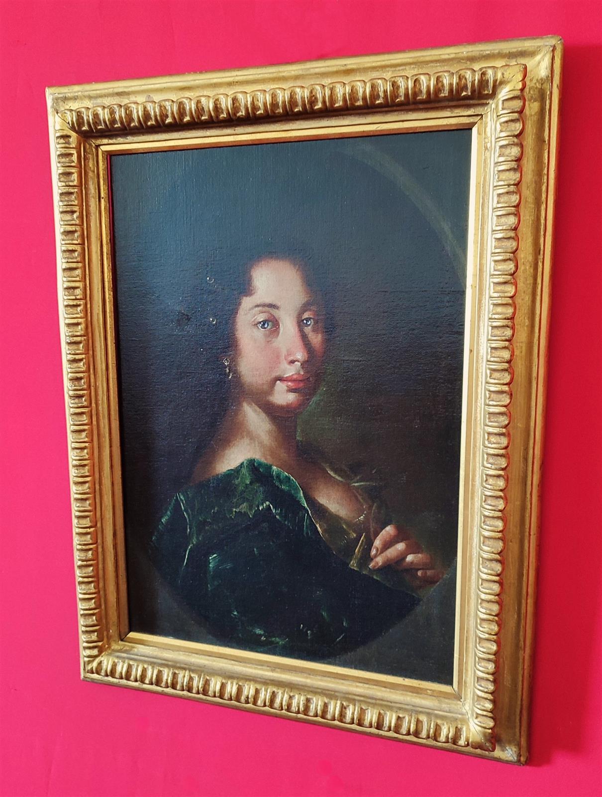 Girl with pearls Bonito Giuseppe 1707-1789