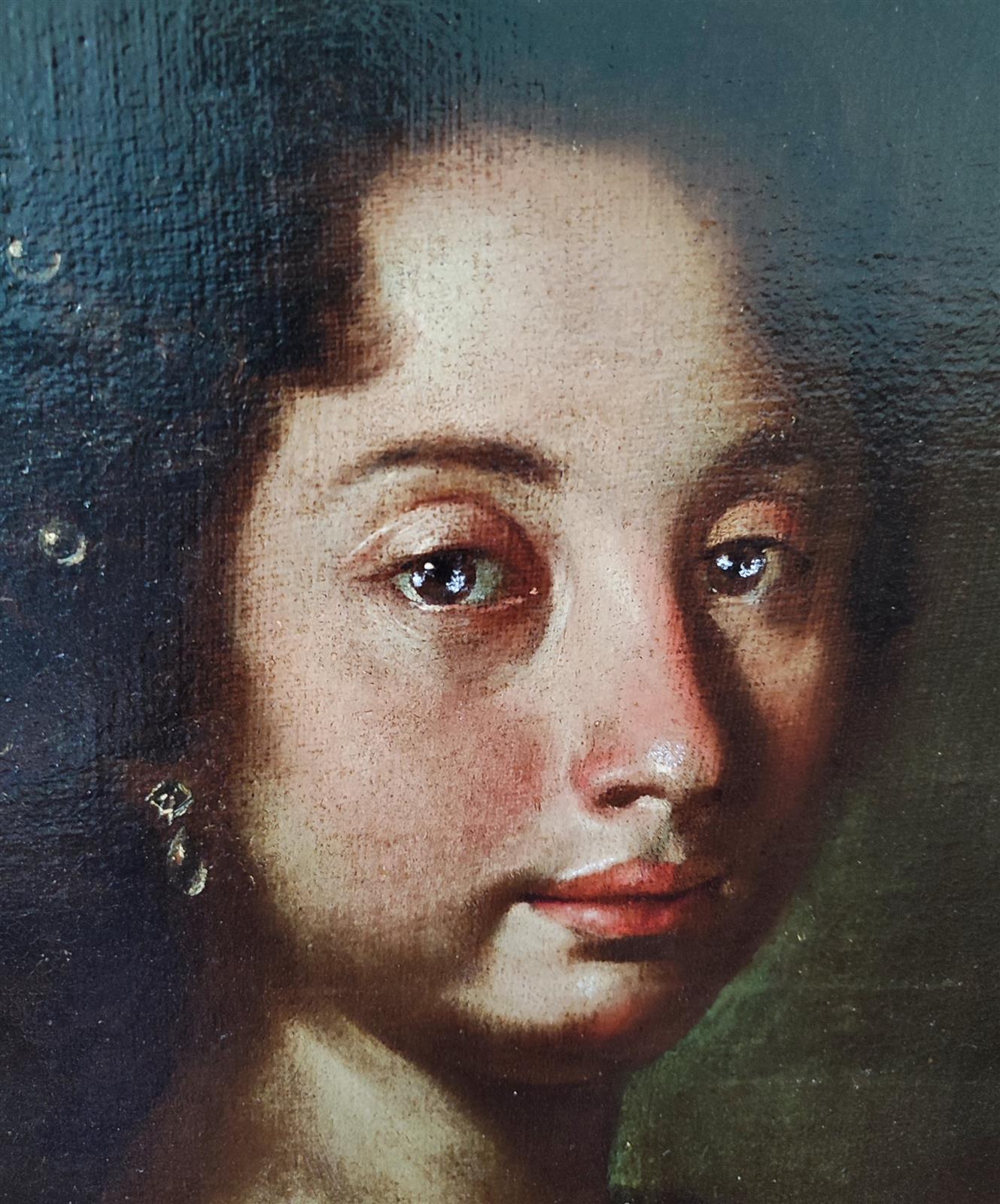Girl with pearls Bonito Giuseppe 1707-1789