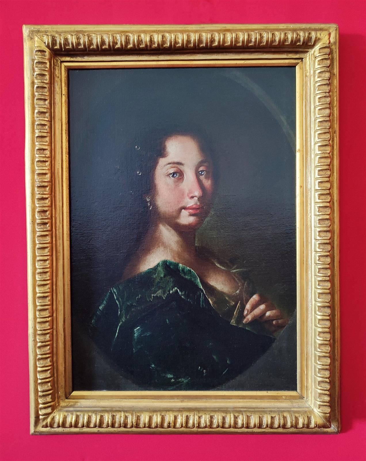 Girl with pearls Bonito Giuseppe 1707-1789