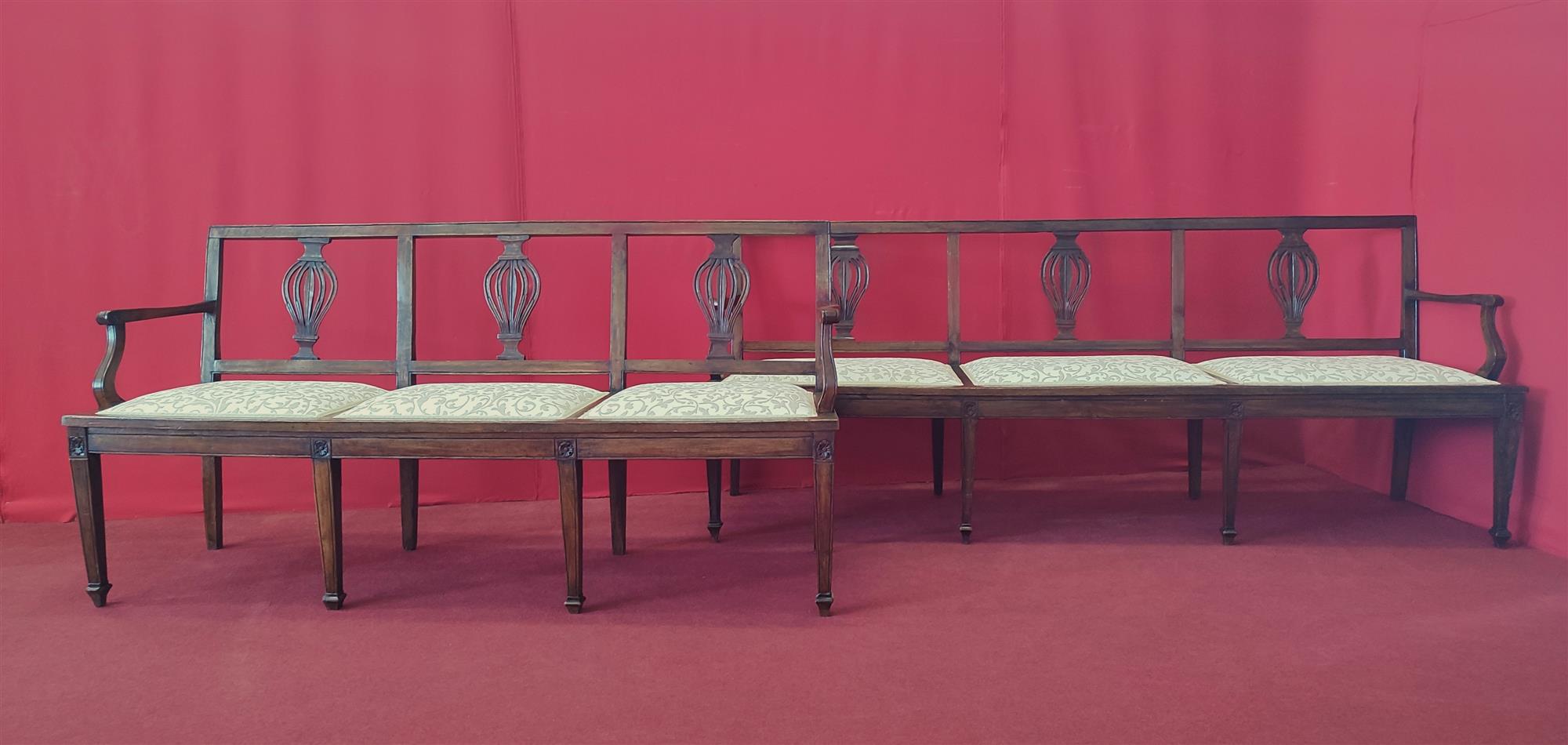 Coppia panche Italiane