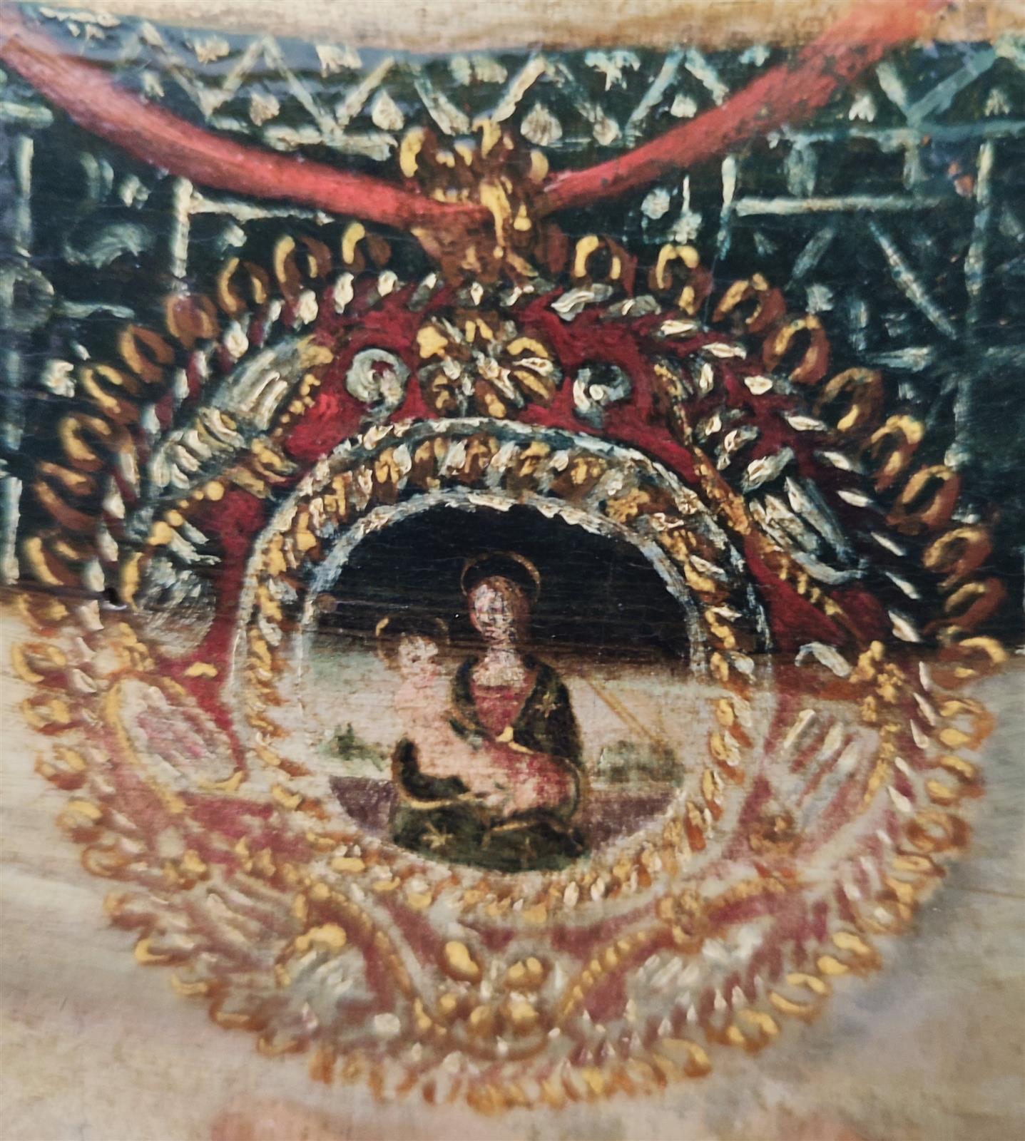 Portrait of a woman with child Bolognese school 16th/17th century