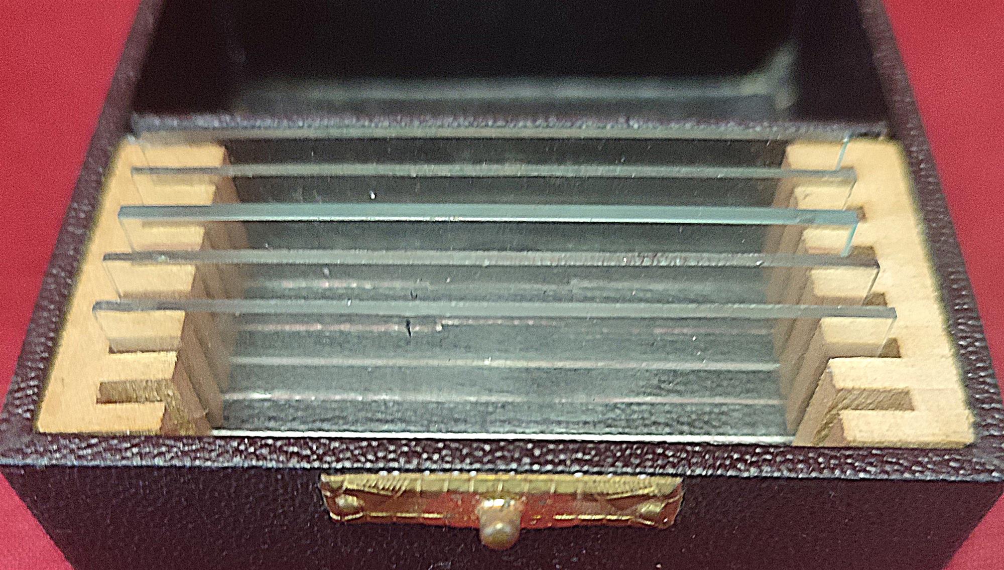 Microscopio tascabile vintage