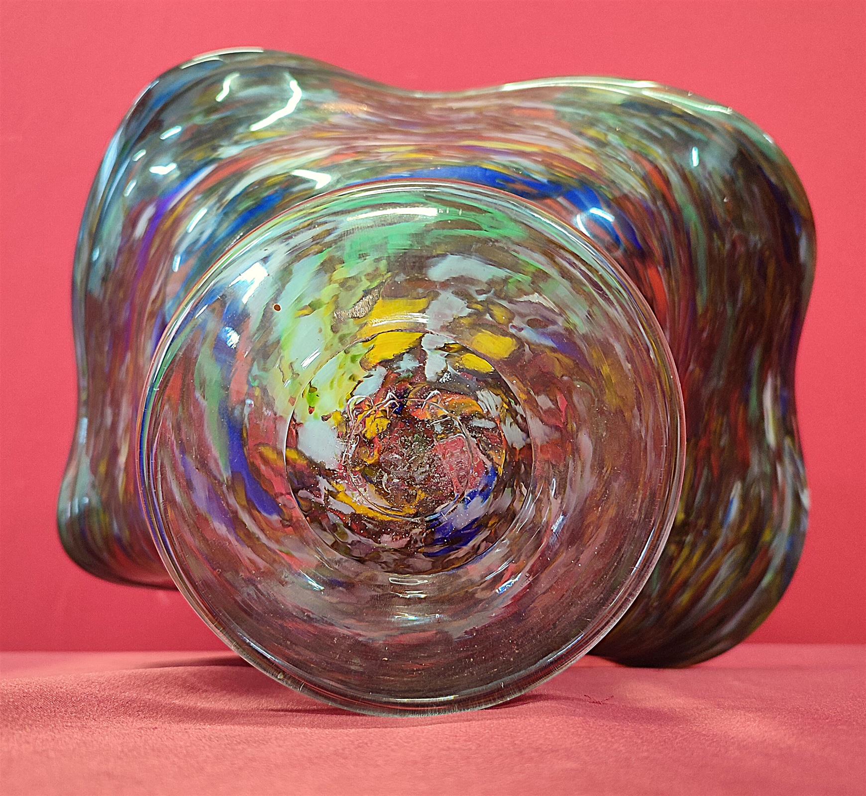 Centrotavola in vetro soffiato Murano