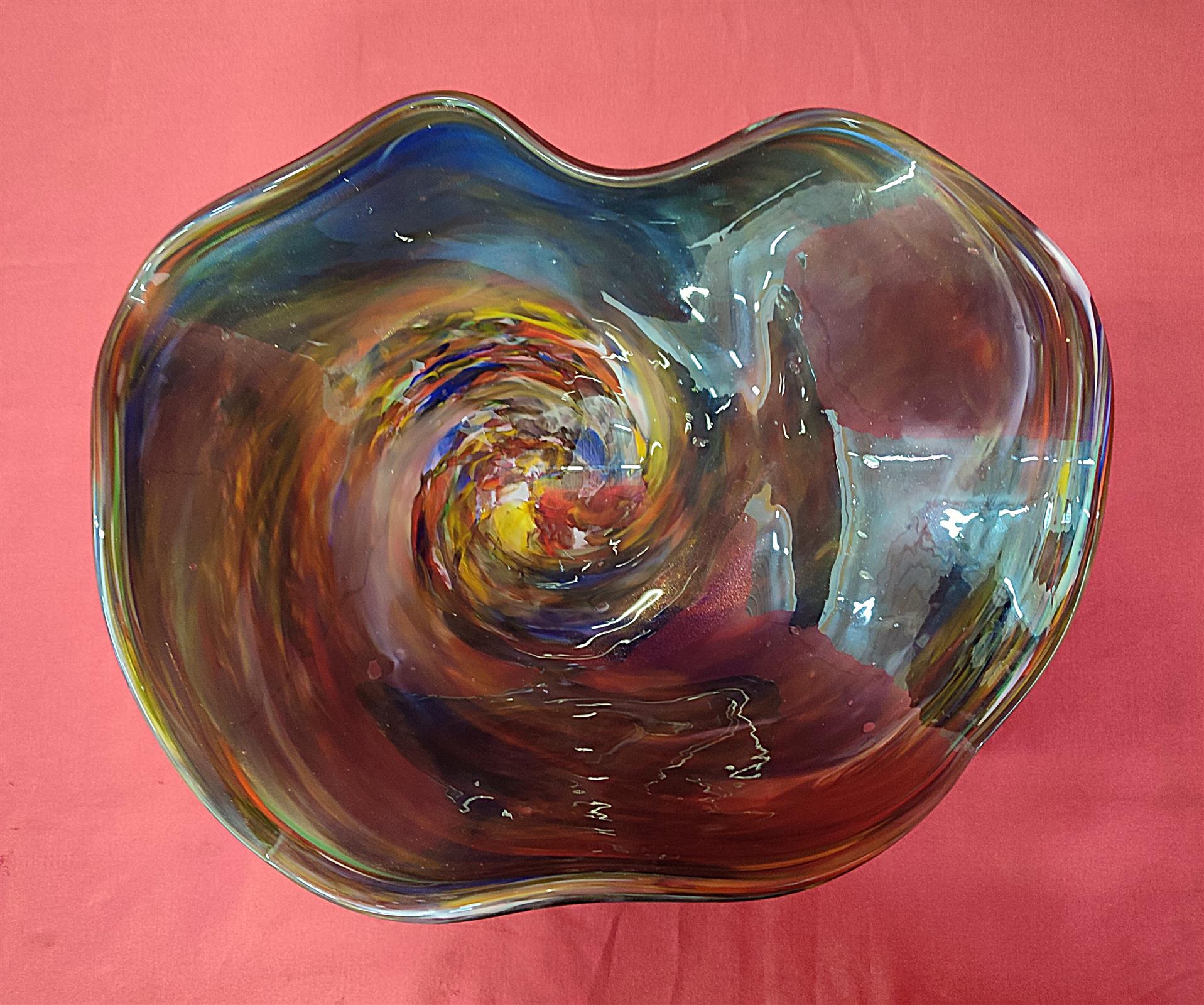 Centrotavola in vetro soffiato Murano
