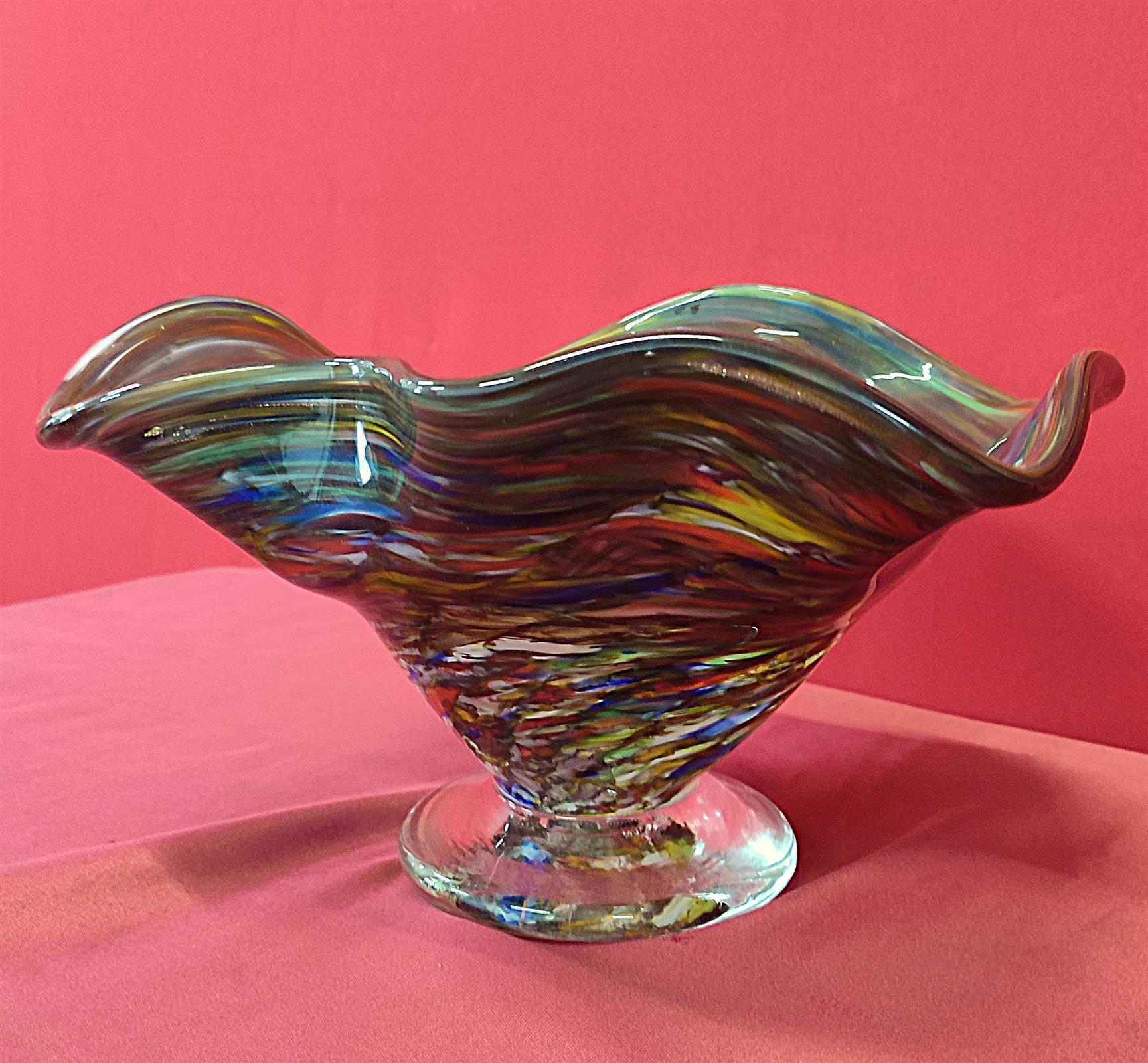 Centrotavola in vetro soffiato Murano