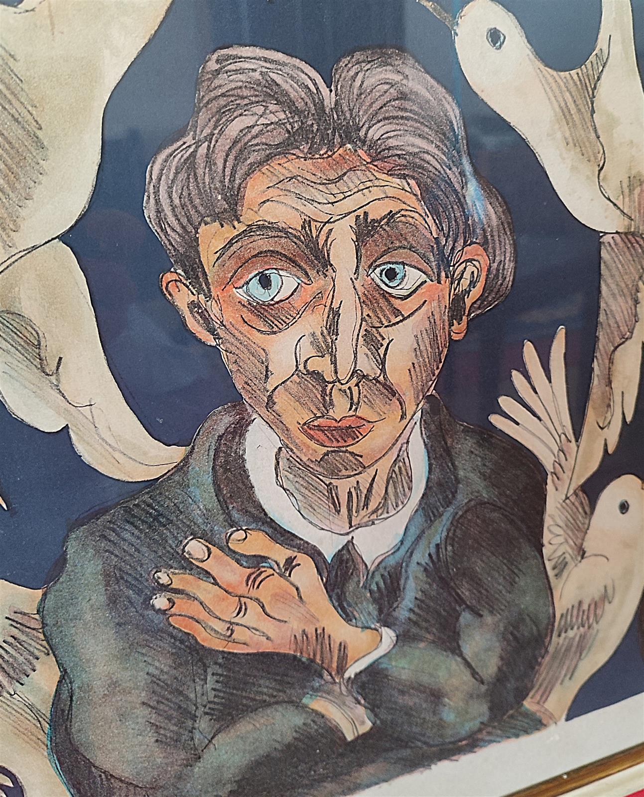 Volti e colombe Giuseppe Serafini 1915 - 1987