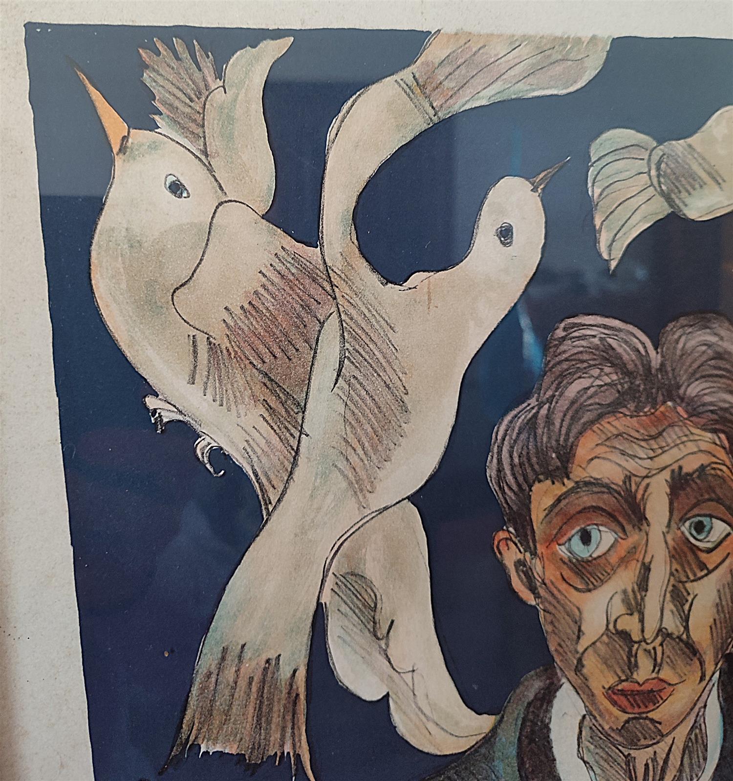 Volti e colombe Giuseppe Serafini 1915 - 1987