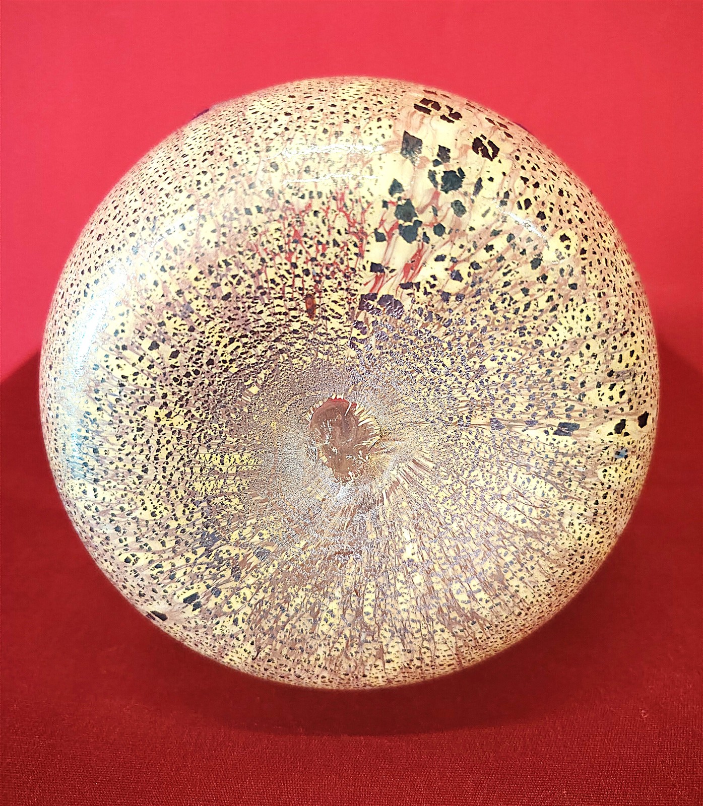 Brocca in vetro soffiato Murano
