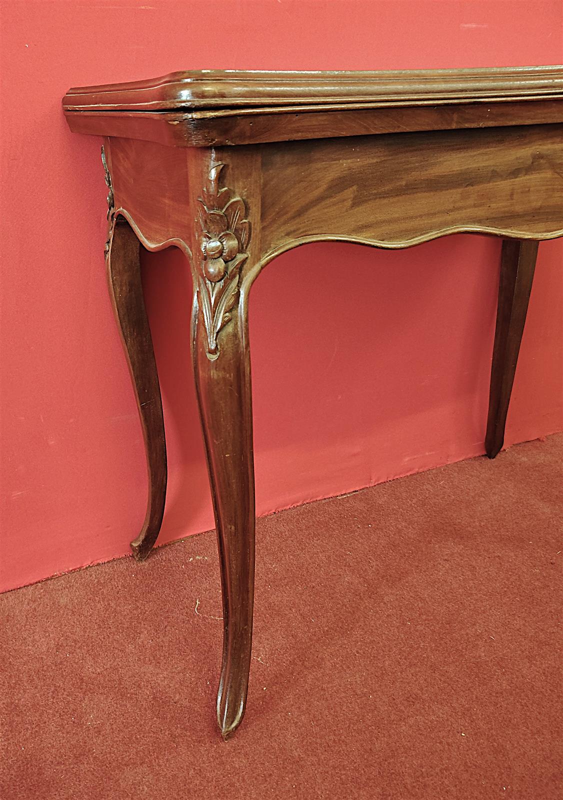 Mahogany Game Table