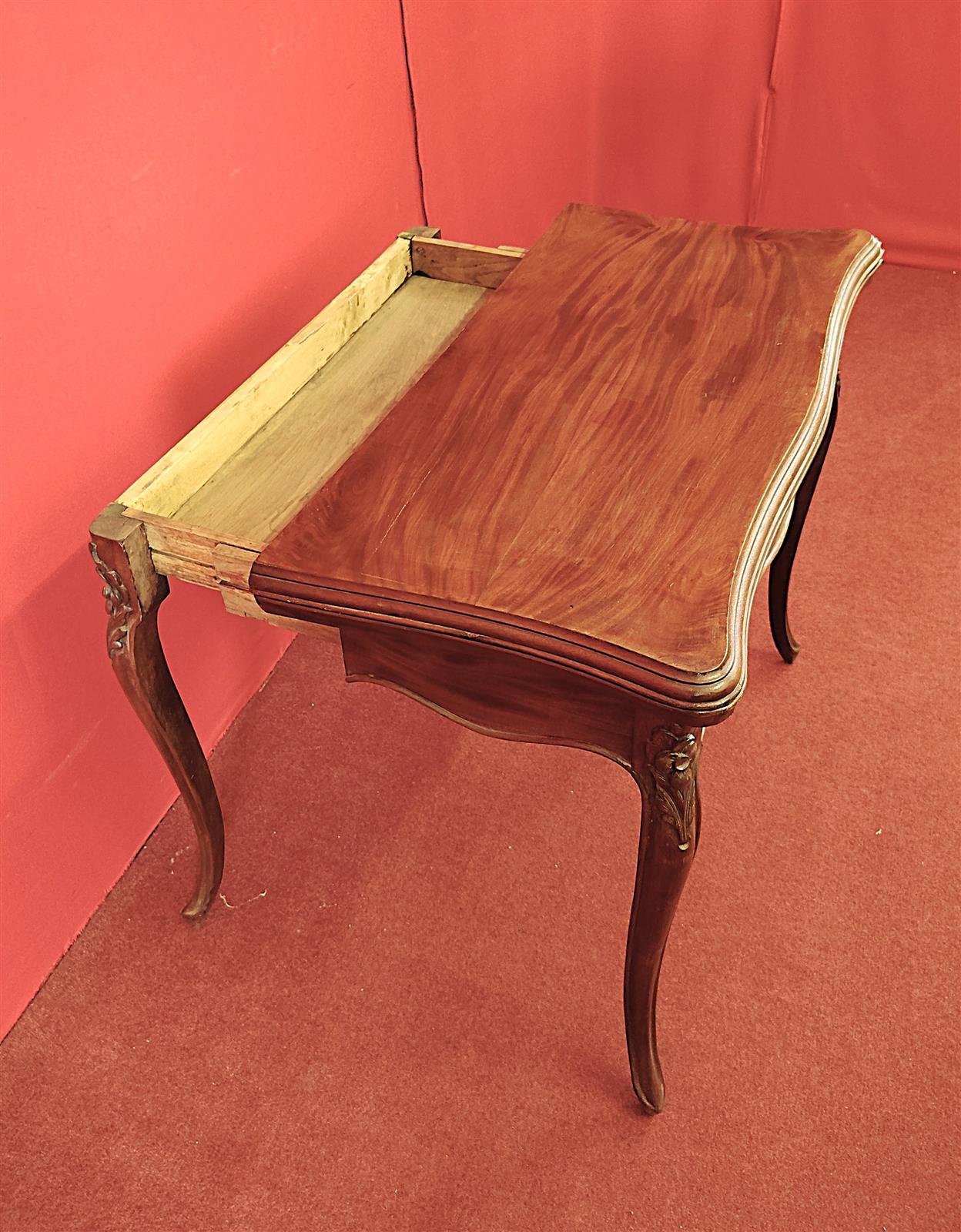 Mahogany Game Table