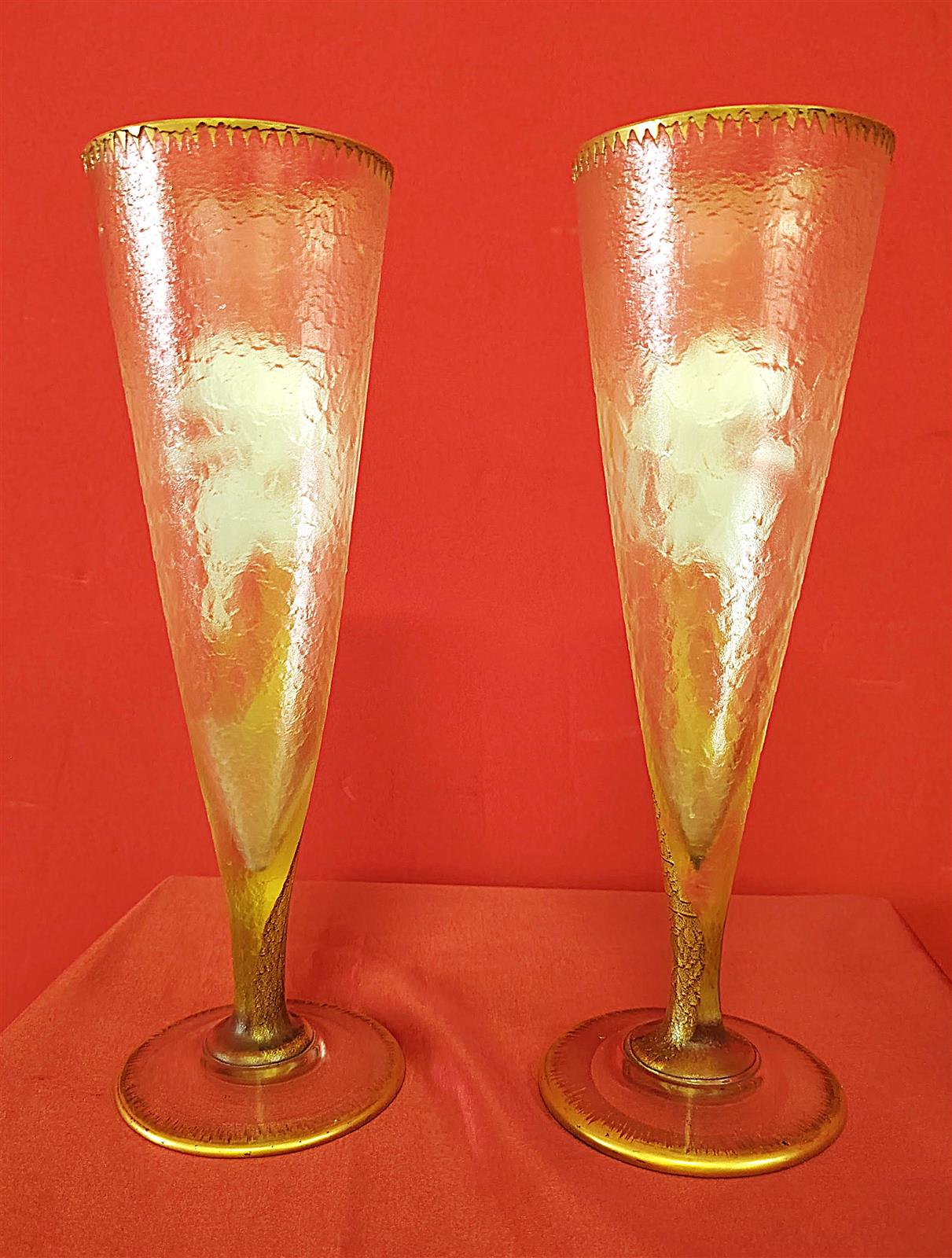Pair of Art Nouveau Vases