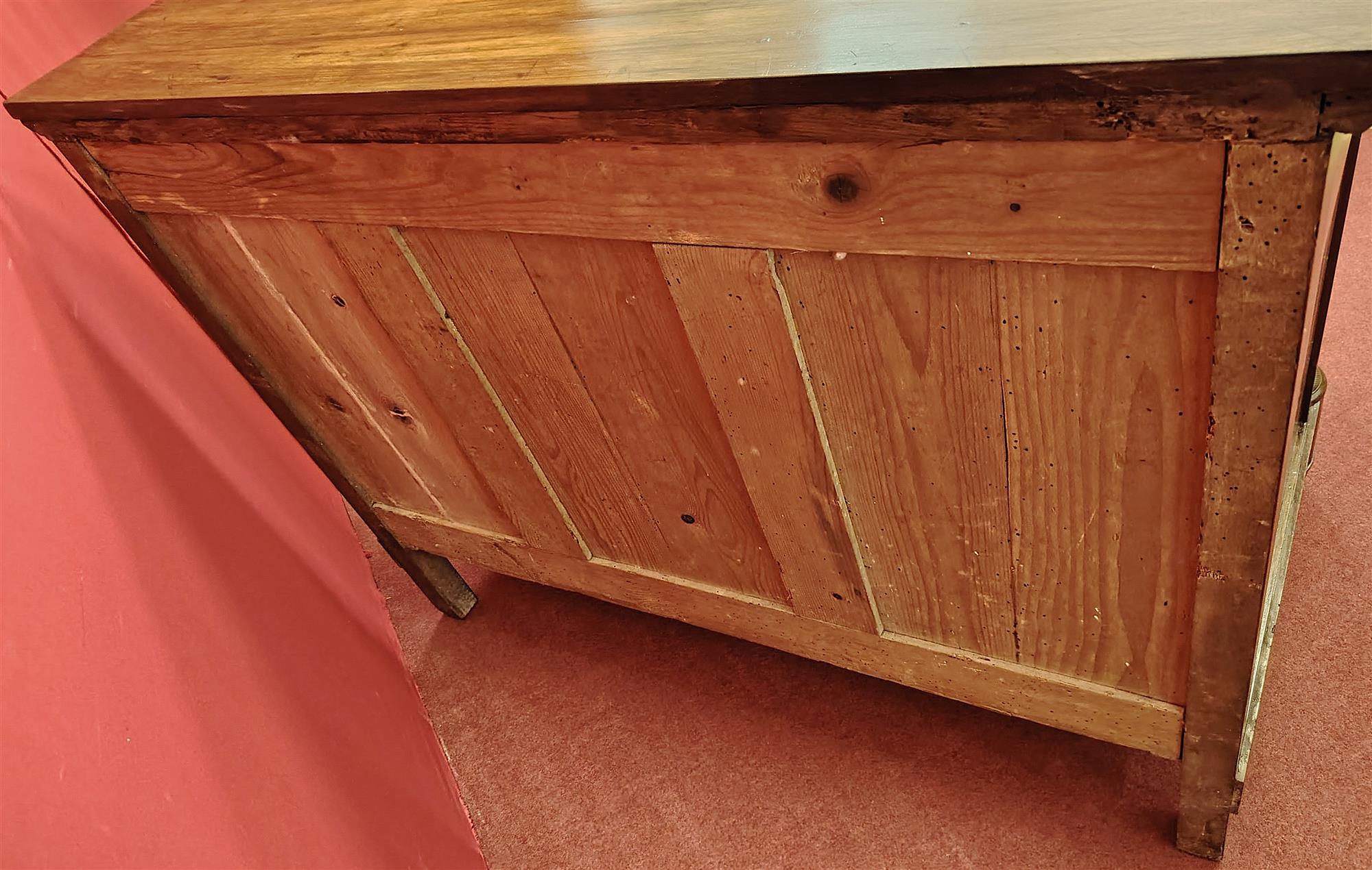 Comò Impero in noce