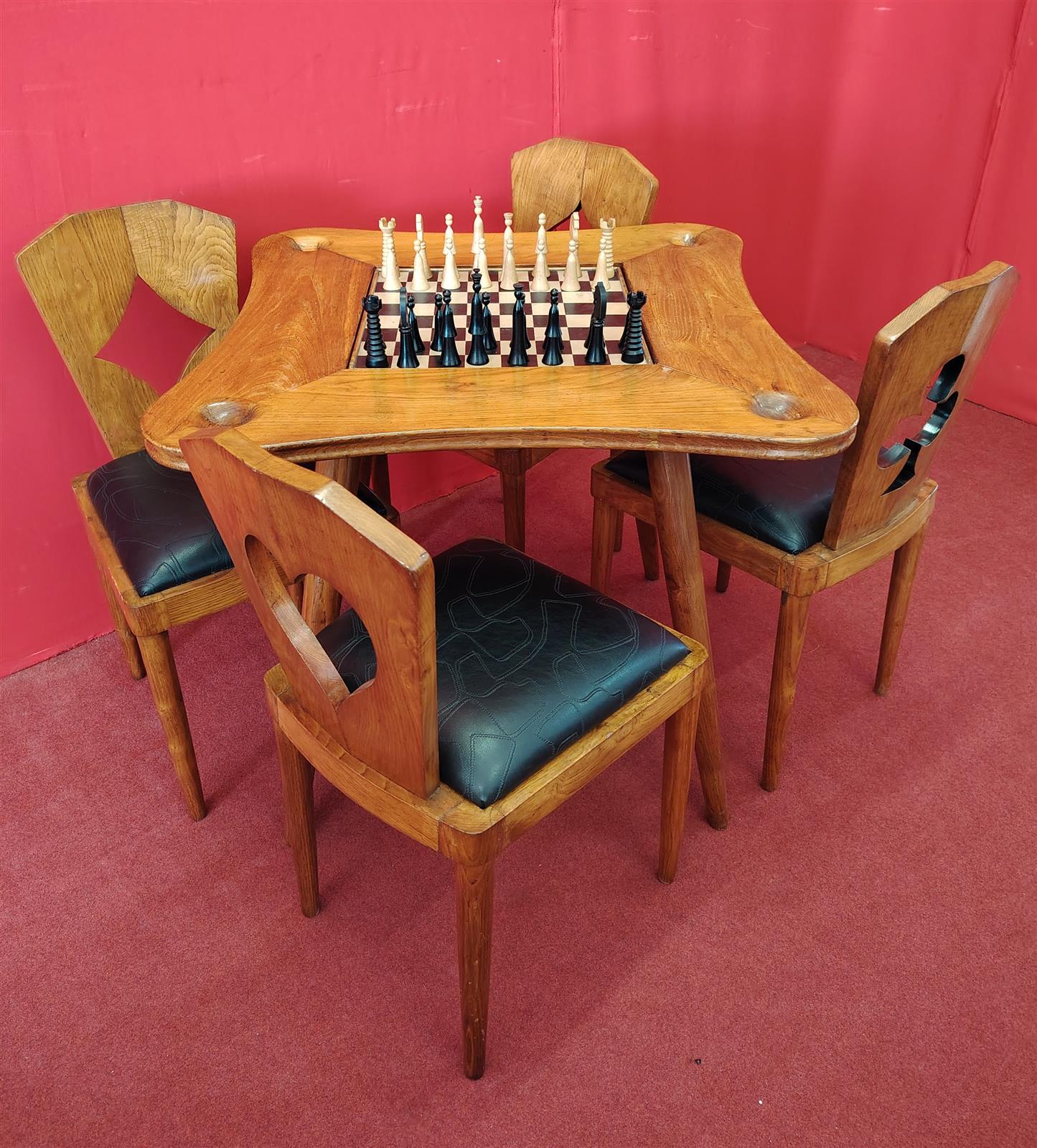 Tavolino da gioco Art Decò