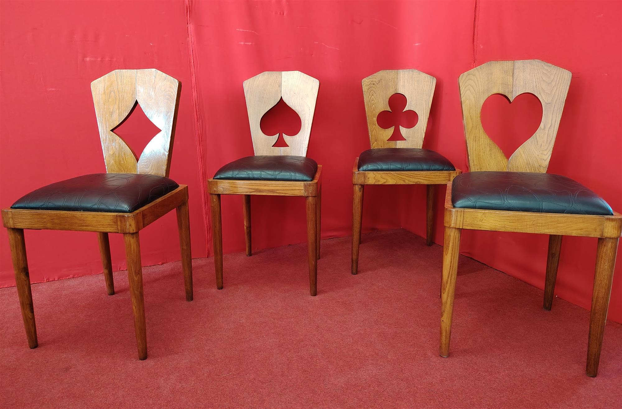 Tavolino da gioco Art Decò