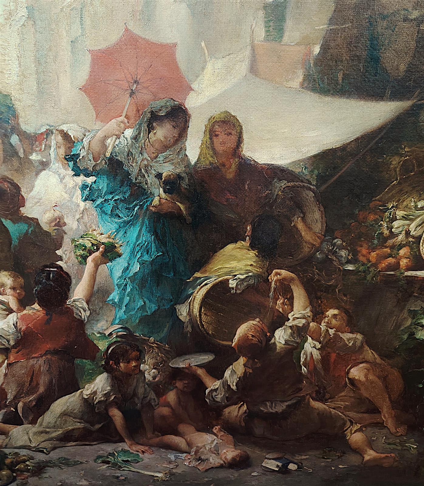 Piazza del mercato Napoli François Reynaud 