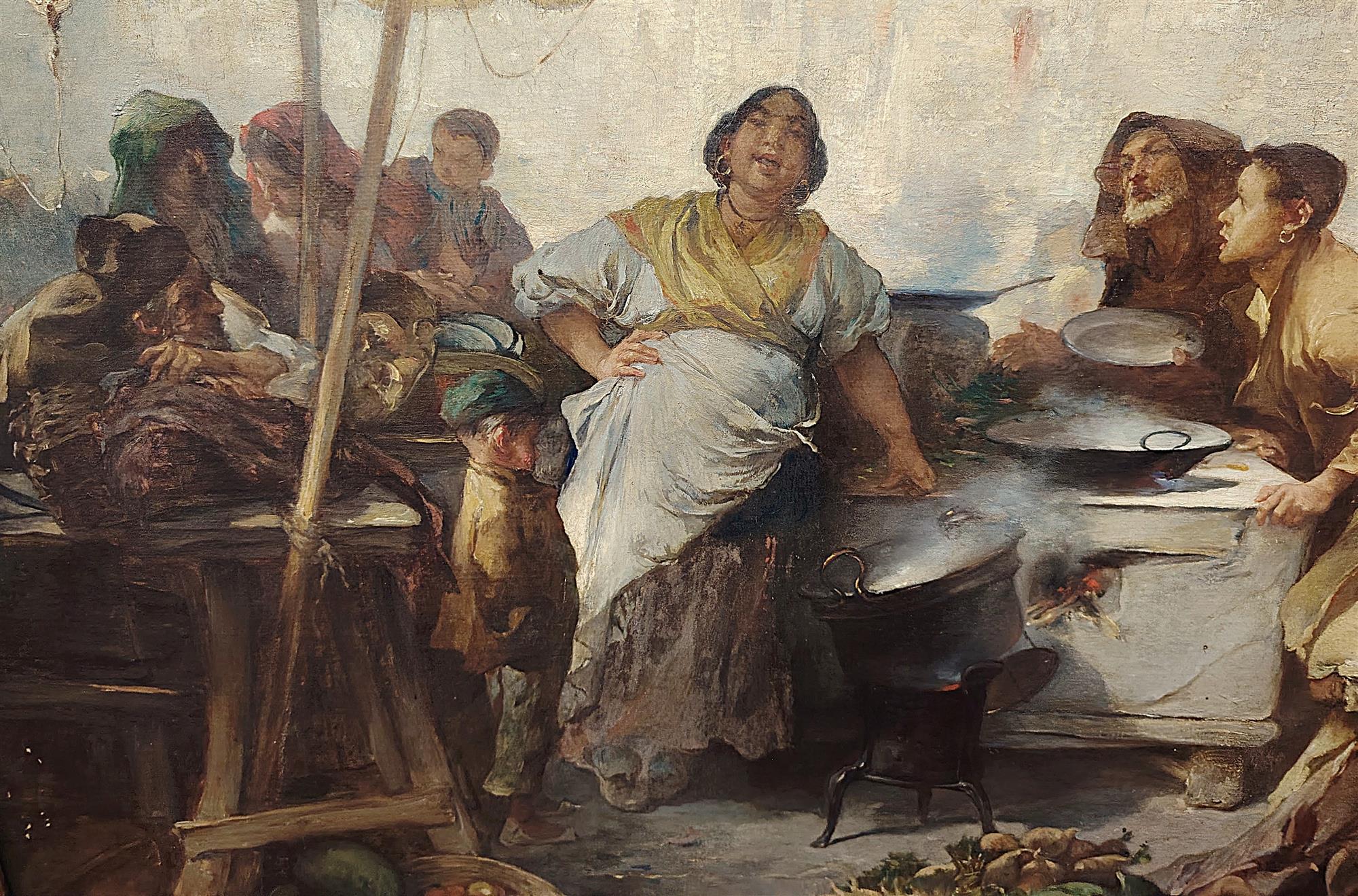 Piazza del mercato Napoli François Reynaud 