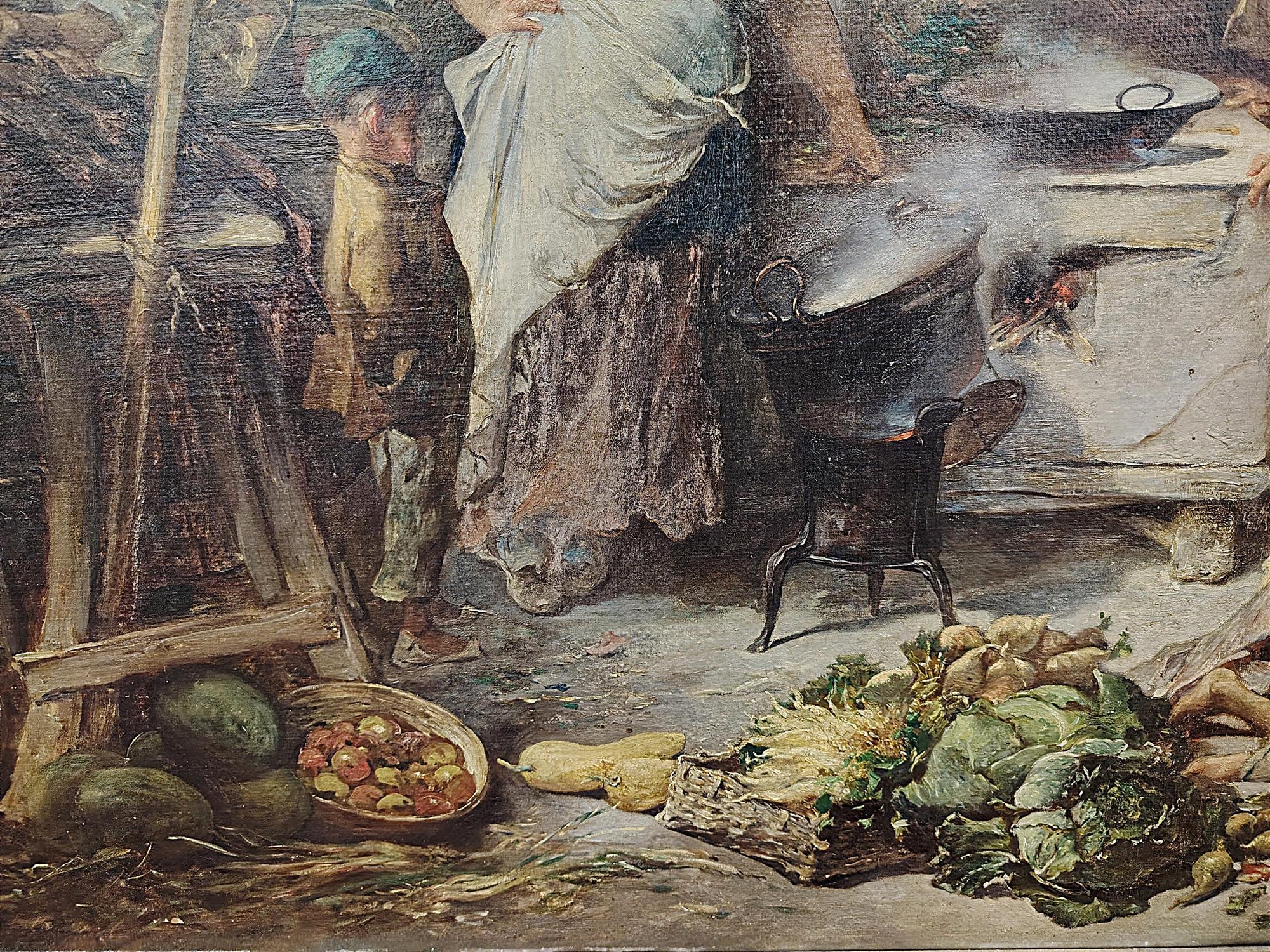 Piazza del mercato Napoli François Reynaud 