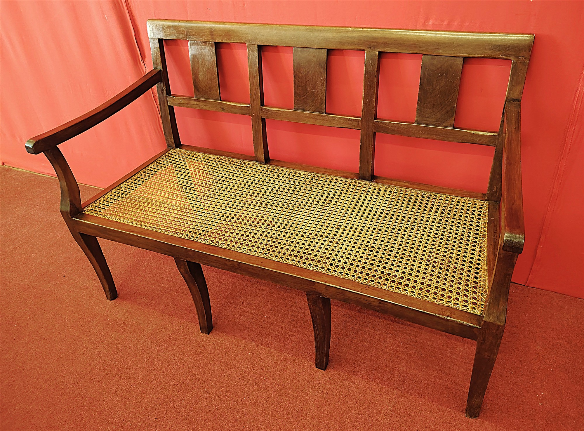 Panca con paglia di Vienna