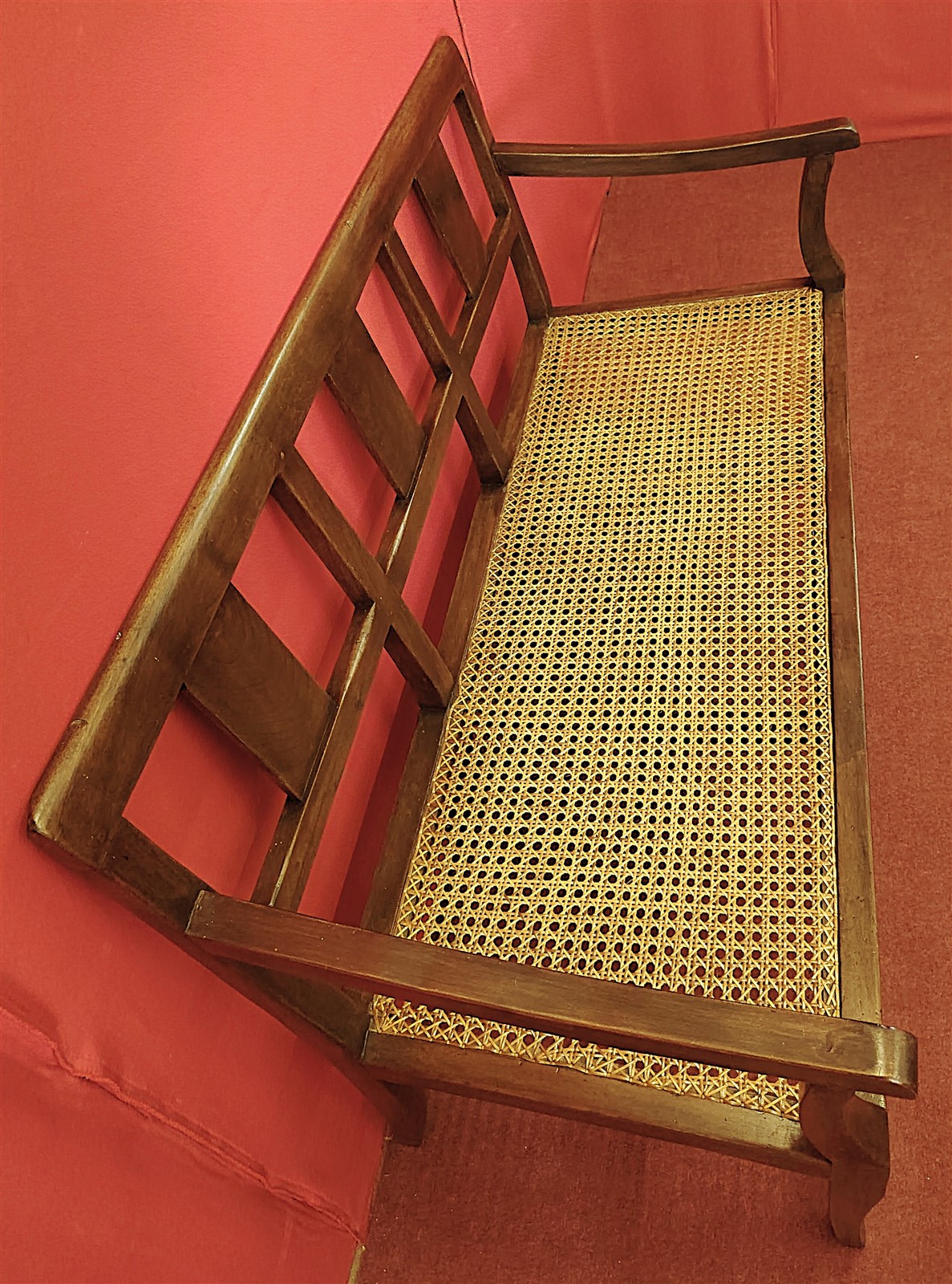 Panca con paglia di Vienna