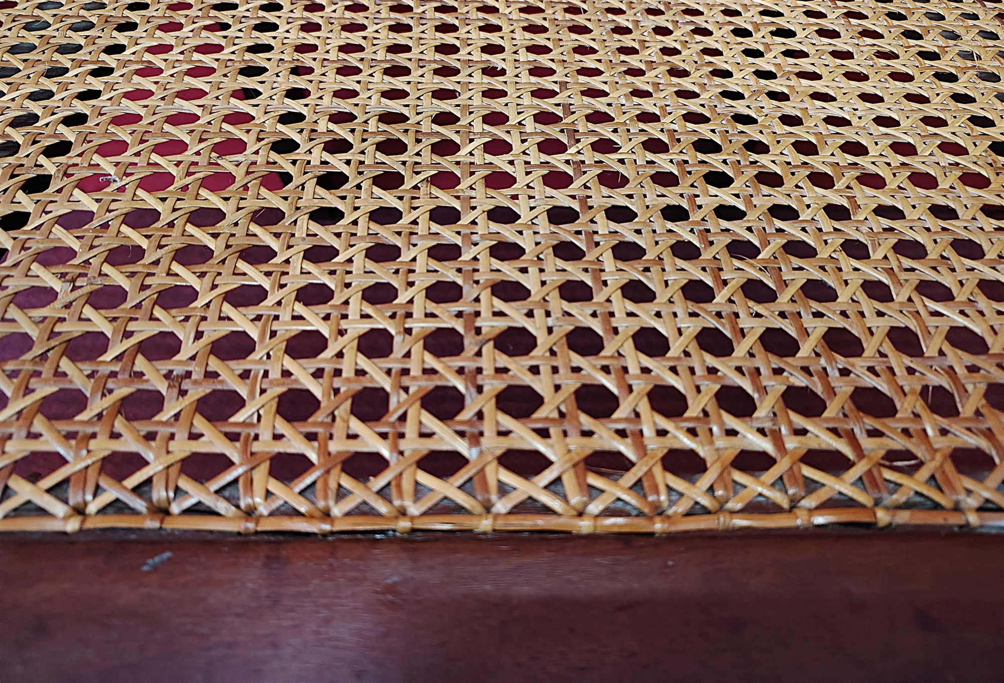 Panca con paglia di Vienna