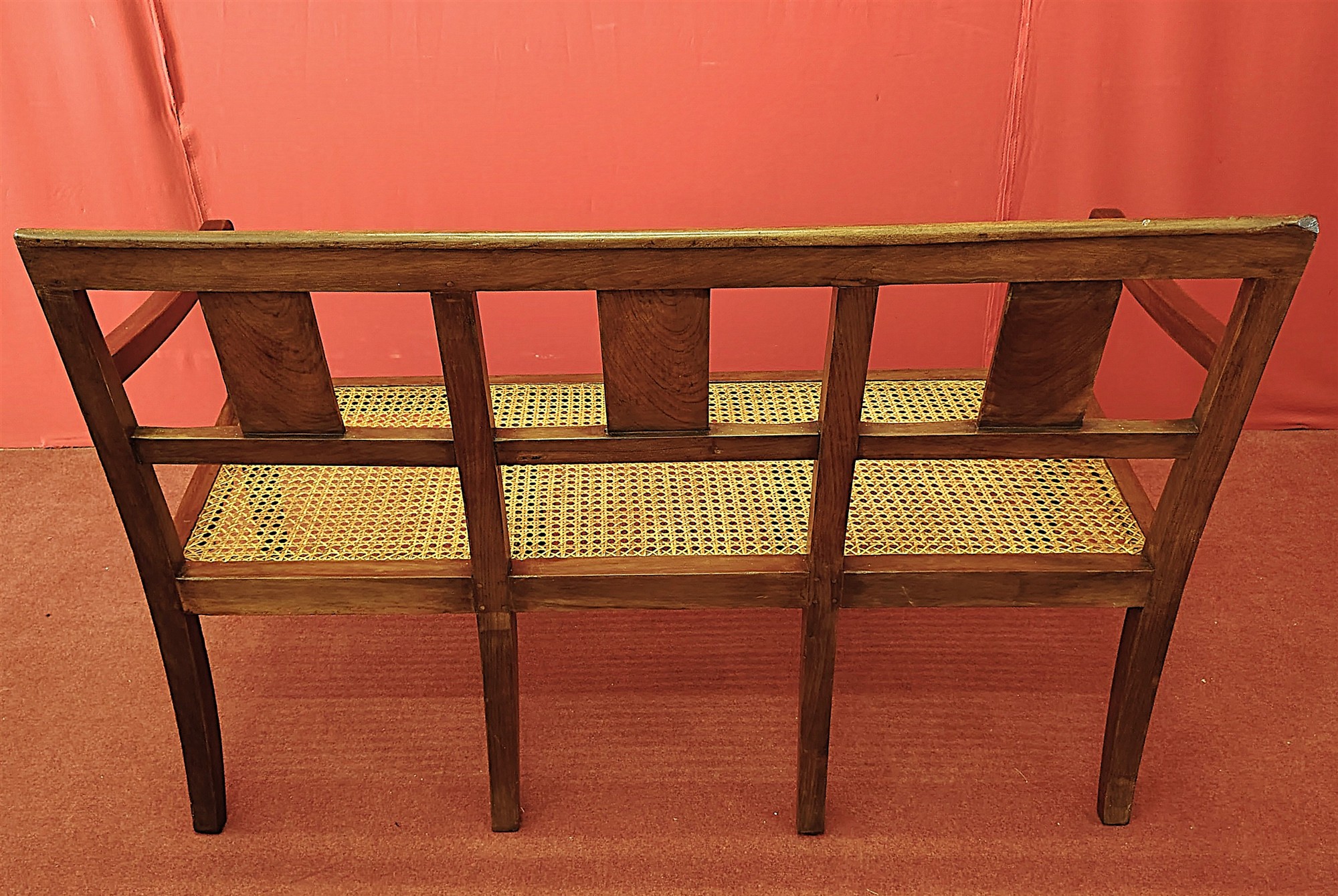 Panca con paglia di Vienna