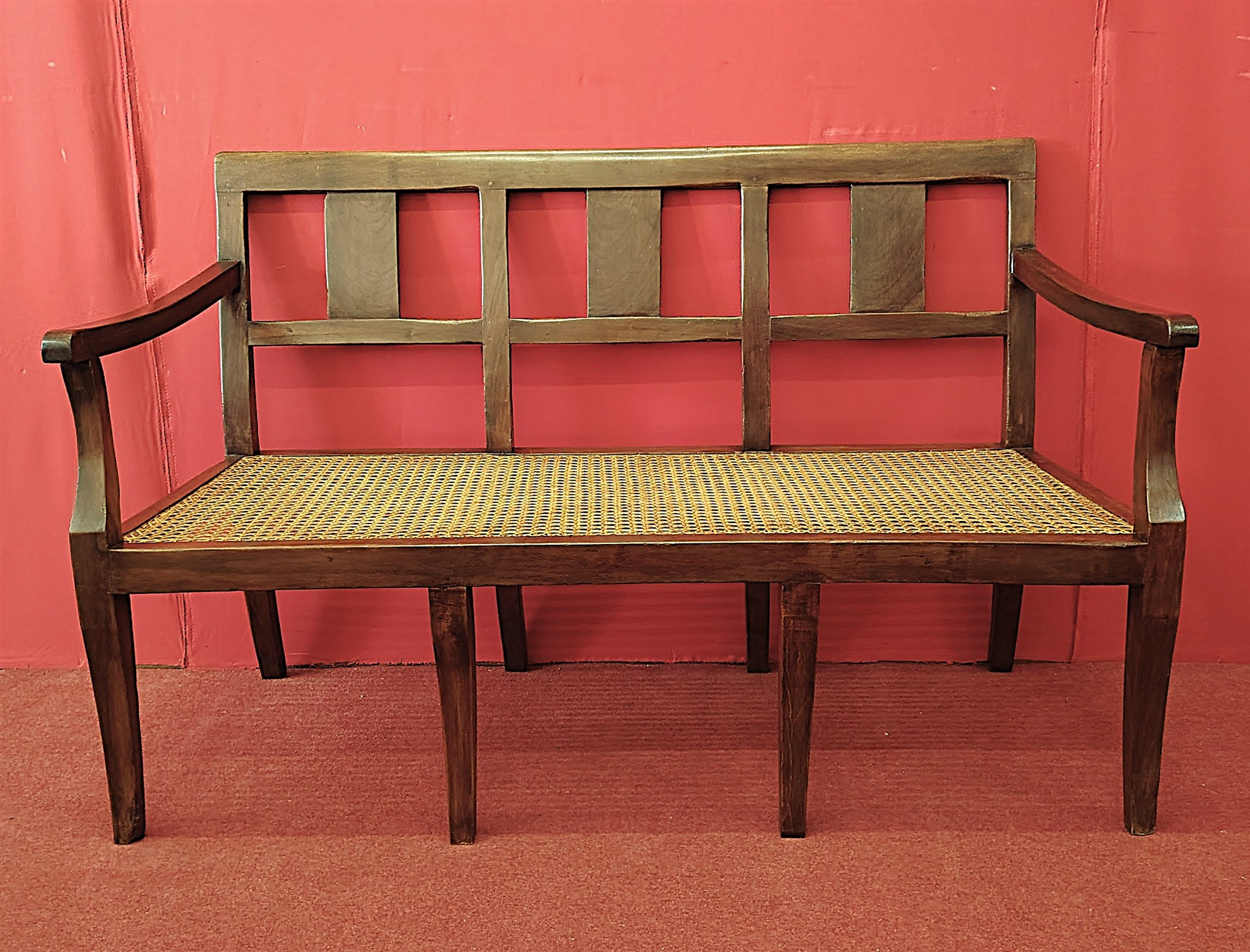 Panca con paglia di Vienna