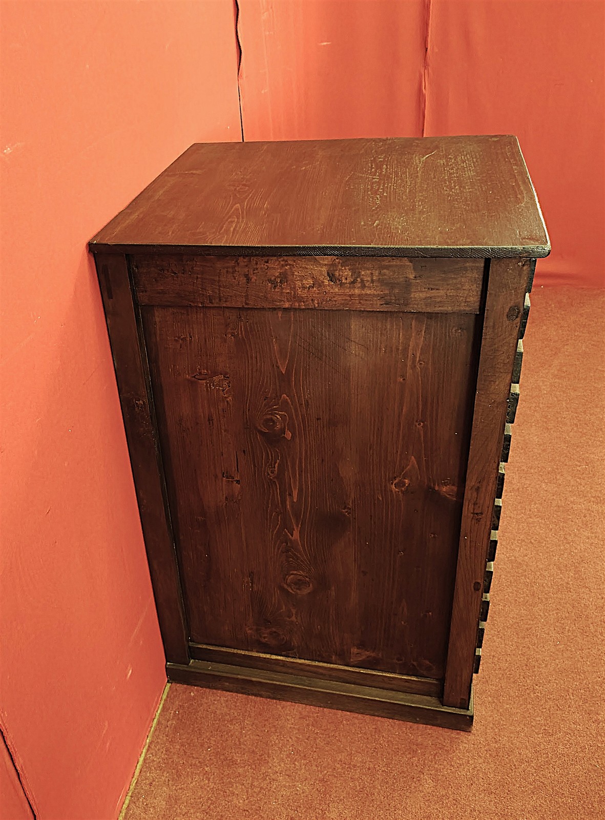 Typography chest of drawers