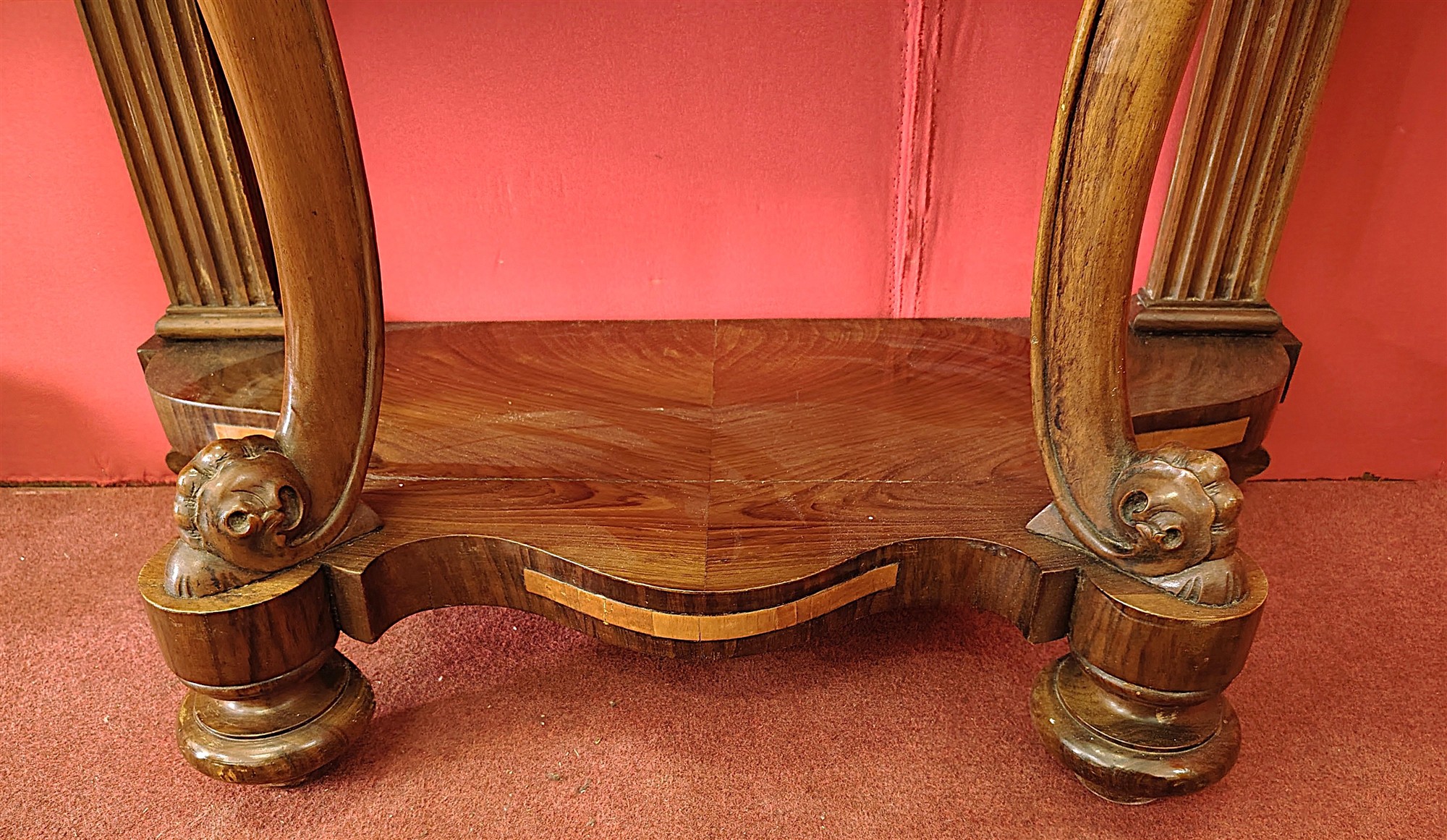 Coppia consolle con marmo