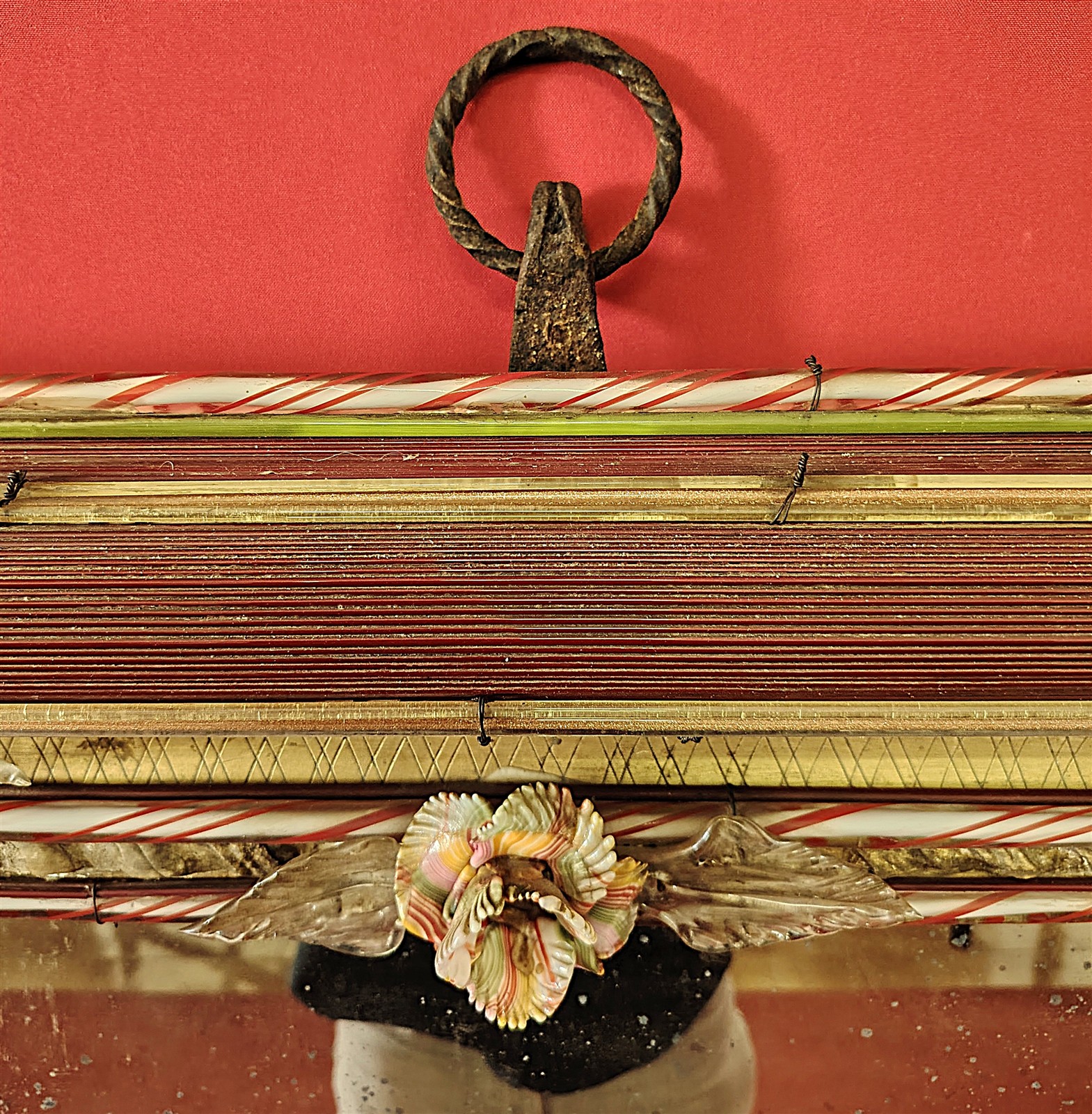 Grande specchiera vetro Murano