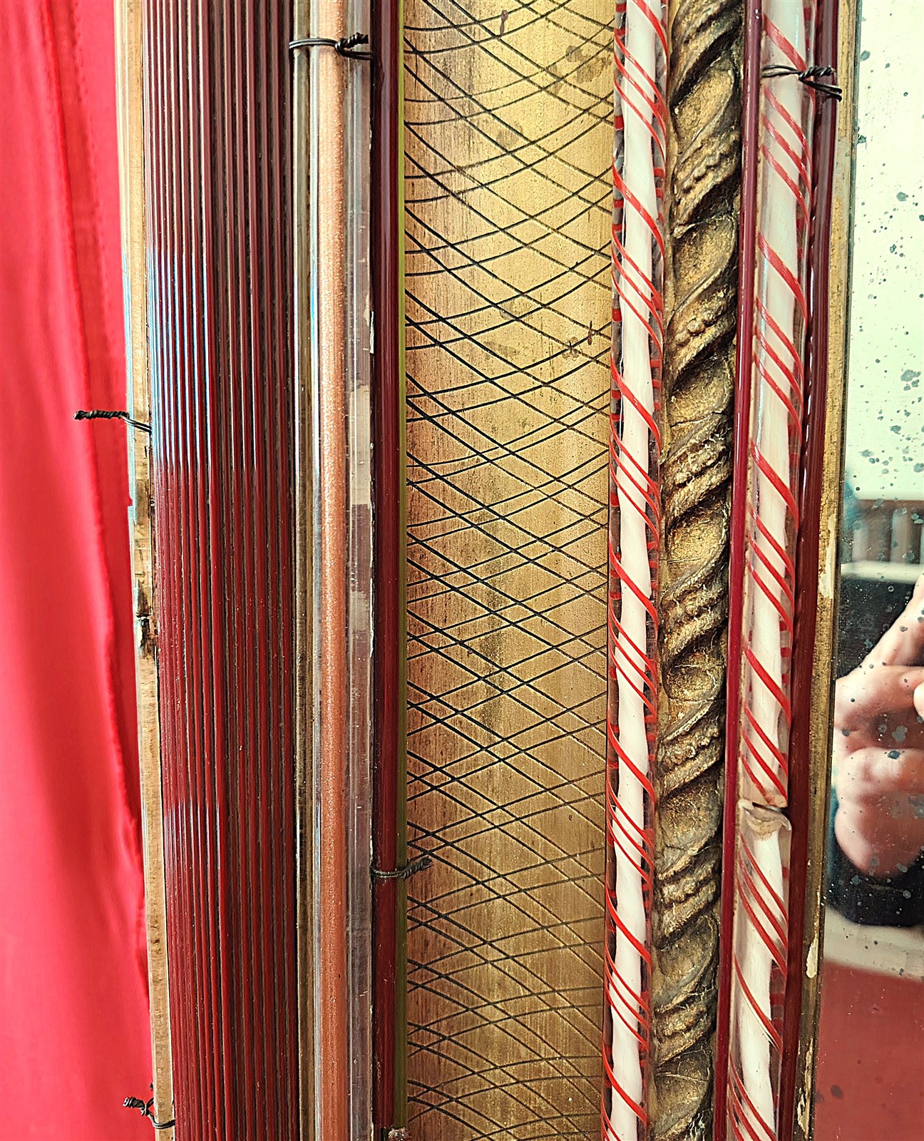 Grande specchiera vetro Murano