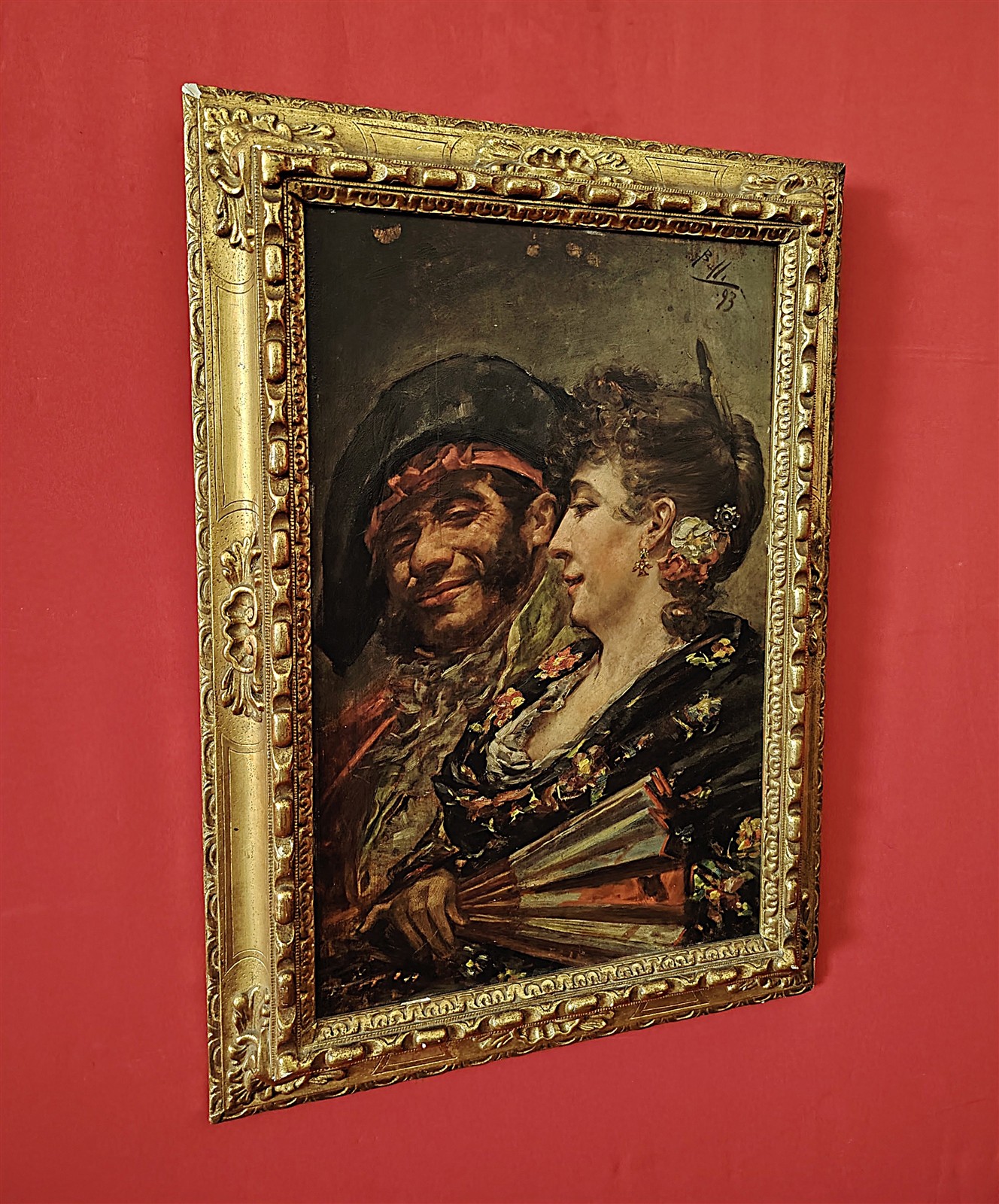 Enrico Belli (1875 - 1907) - Scena Galante Spagnola (1893)