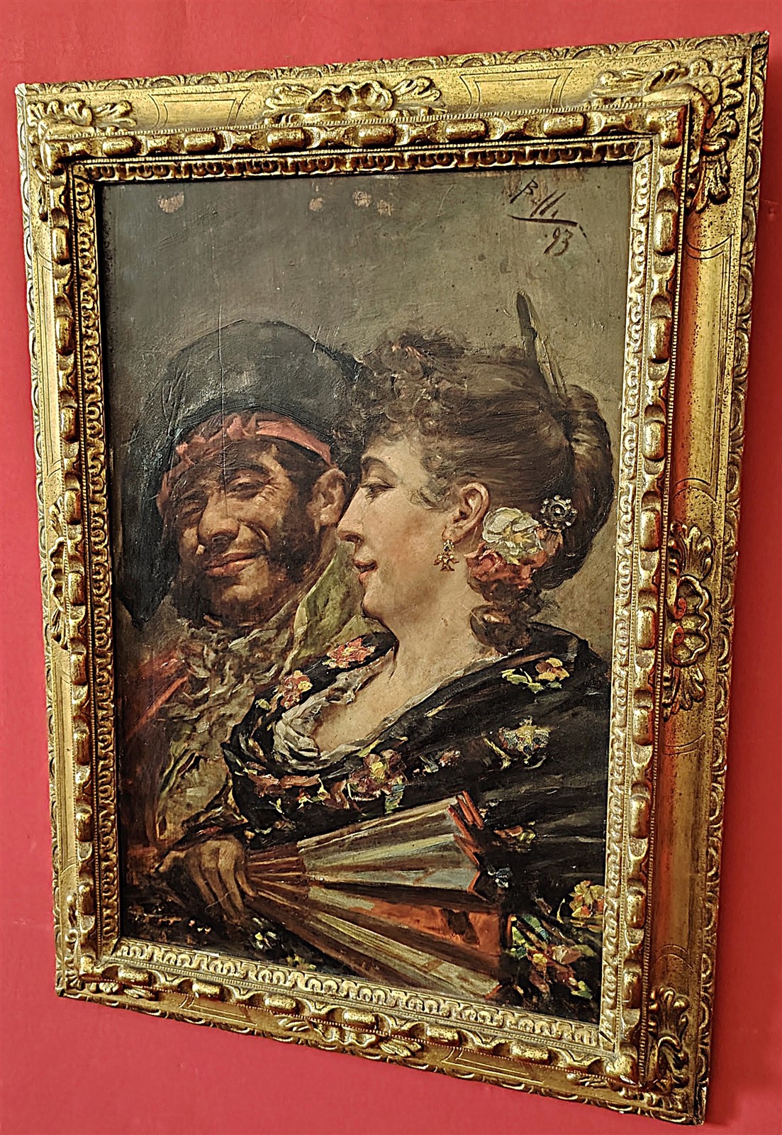 Enrico Belli (1875 - 1907) - Scena Galante Spagnola (1893)