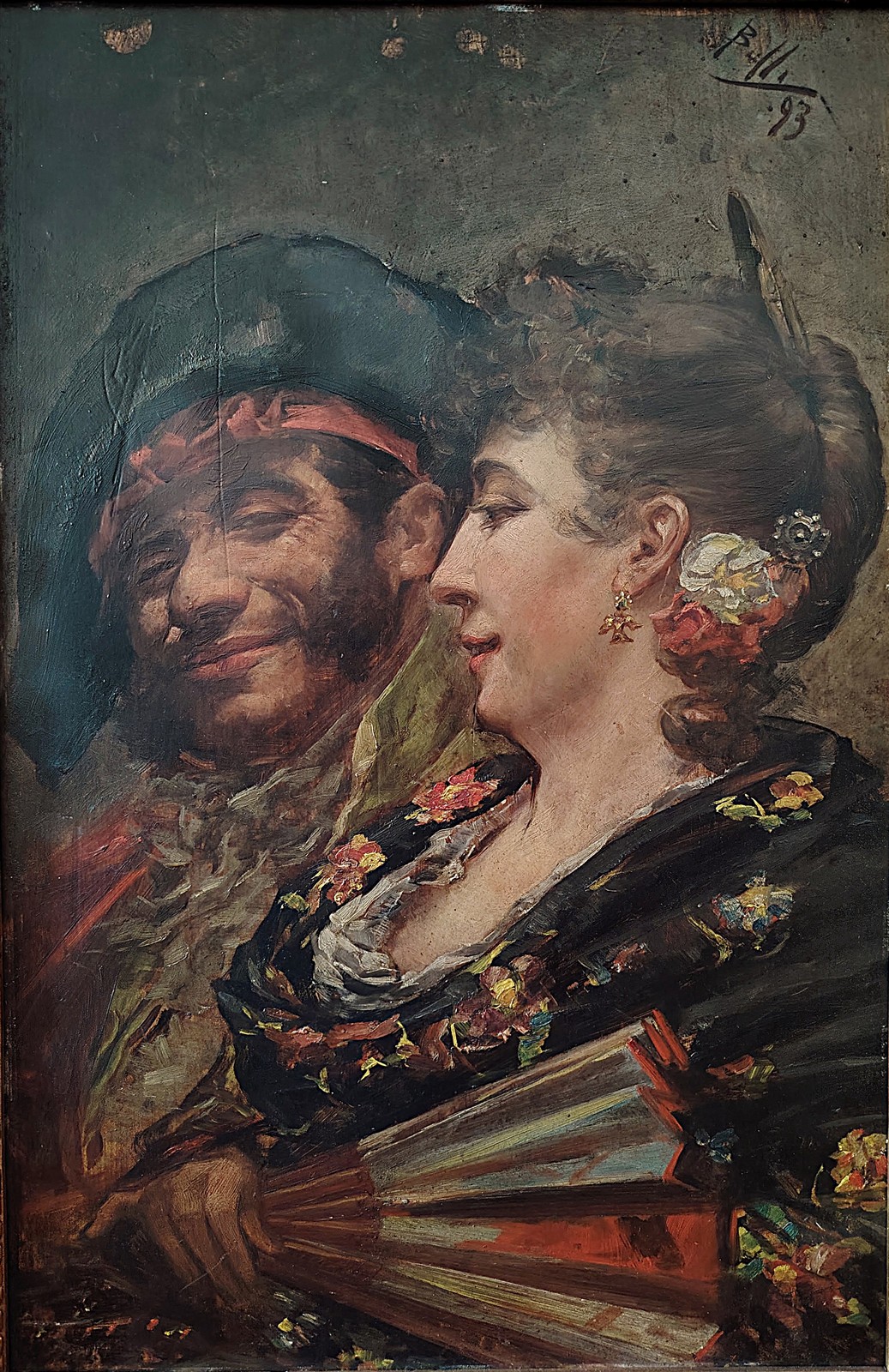 Enrico Belli (1875 - 1907) - Scena Galante Spagnola (1893)