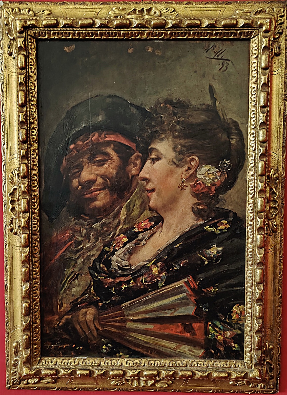 Enrico Belli (1875 - 1907) - Scena Galante Spagnola (1893)