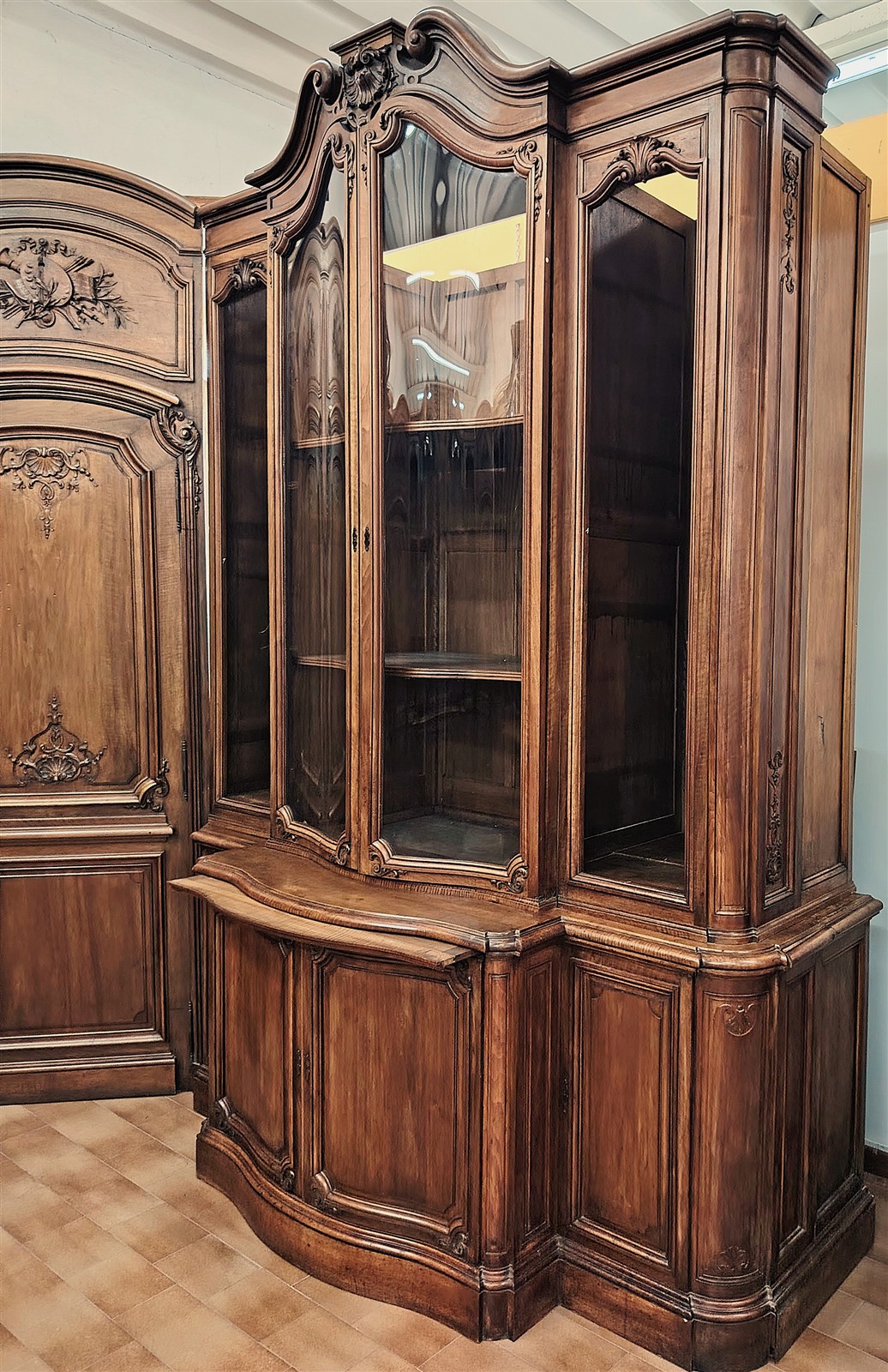 Libreria Boiserie da Castello Francese (XIX Secolo)
