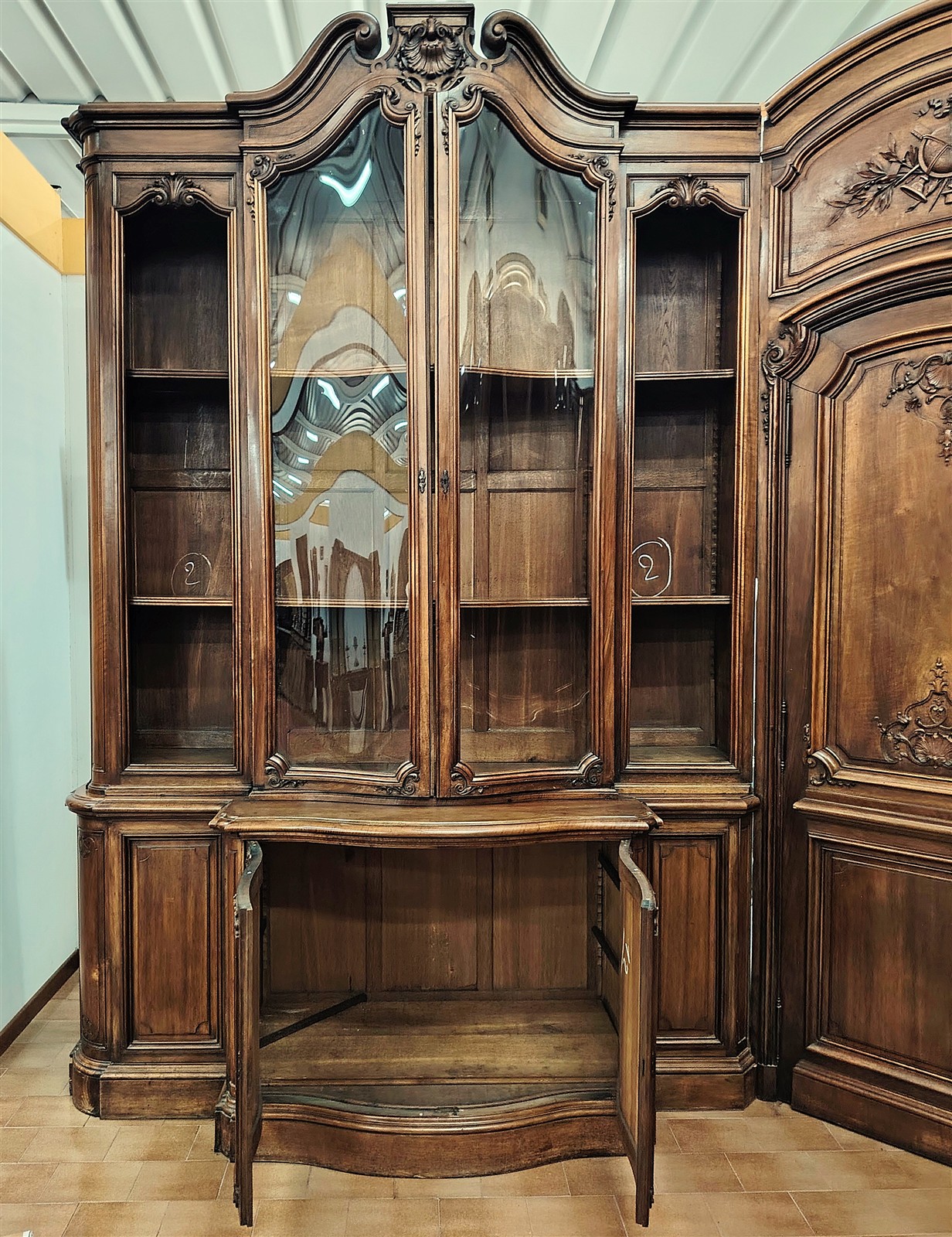 Libreria Boiserie da Castello Francese (XIX Secolo)