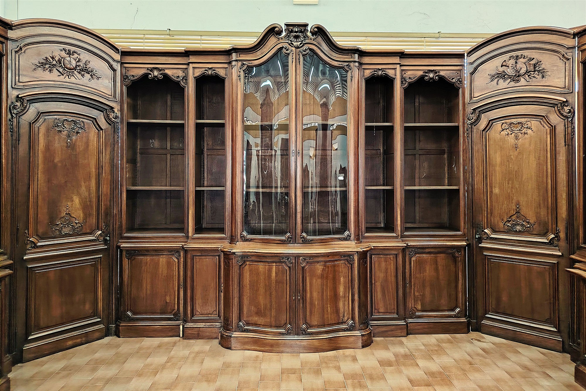 Libreria Boiserie da Castello Francese (XIX Secolo)