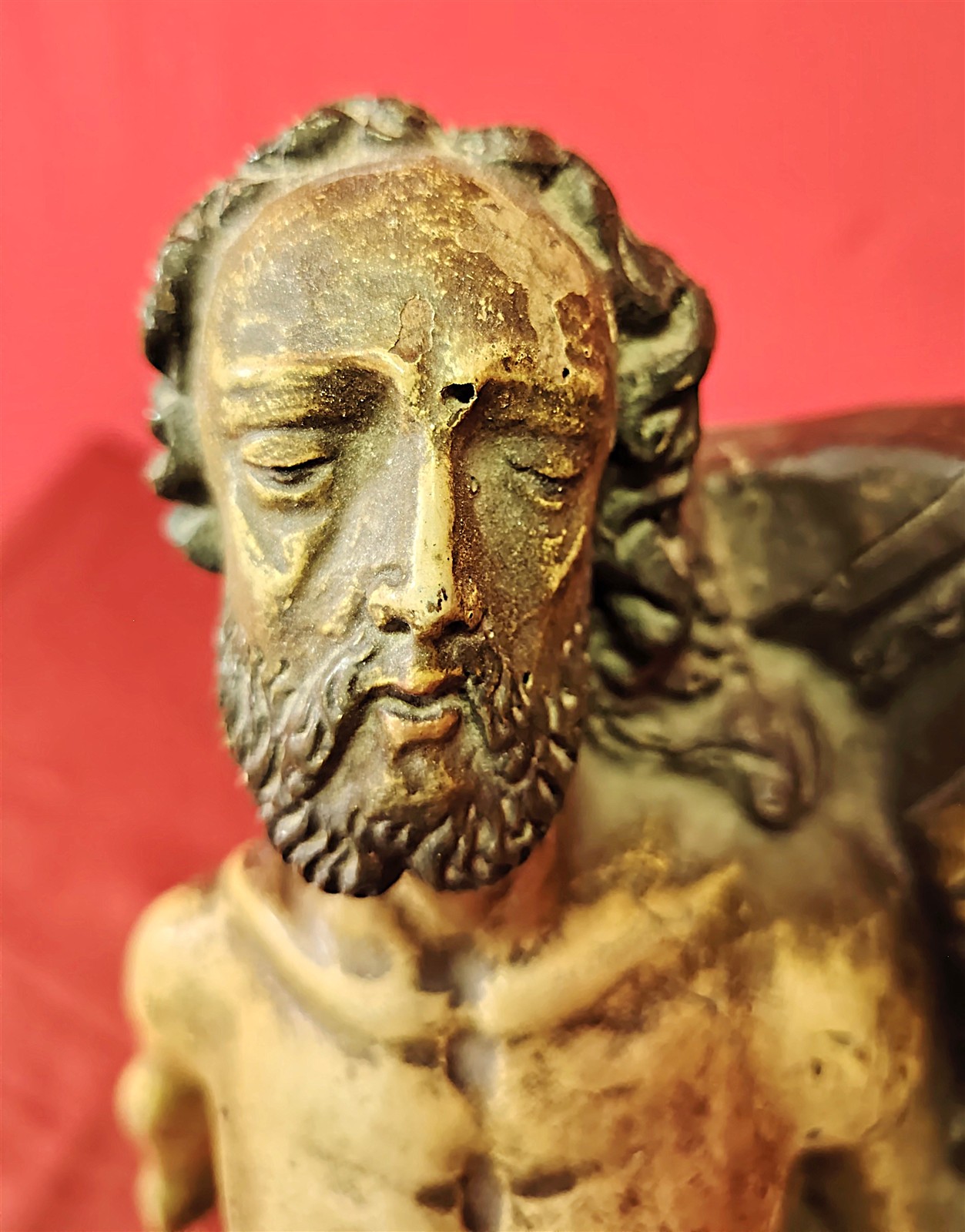 Pietà (Vesperbild) in legno policromo e dorato – Fine XV / Inizio XVI sec.